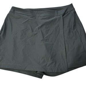 Spanx Women's Navy Blue Active Skort Shorts Size Large